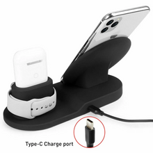 Load image into Gallery viewer, 3 in 1 Wireless Fast Charger Stand Dock