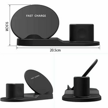 Load image into Gallery viewer, 3 in 1 Wireless Fast Charger Stand Dock