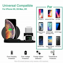 Load image into Gallery viewer, 3 in 1 Wireless Fast Charger Stand Dock