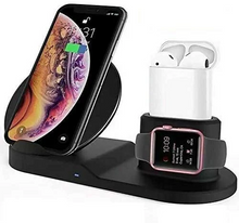 Load image into Gallery viewer, 3 in 1 Wireless Fast Charger Stand Dock