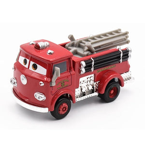 1:55 Disney Pixar Cars 3 2 Metal Diecast Car Toy Lightning McQueen Jackson Storm Combine Harvester Bulldozer Kids Toy Car Gift