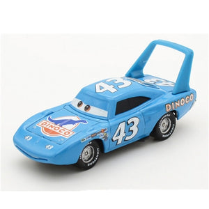 1:55 Disney Pixar Cars 3 2 Metal Diecast Car Toy Lightning McQueen Jackson Storm Combine Harvester Bulldozer Kids Toy Car Gift