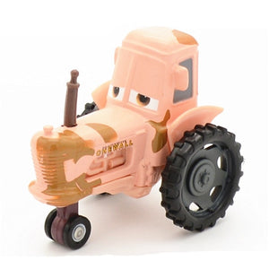 1:55 Disney Pixar Cars 3 2 Metal Diecast Car Toy Lightning McQueen Jackson Storm Combine Harvester Bulldozer Kids Toy Car Gift