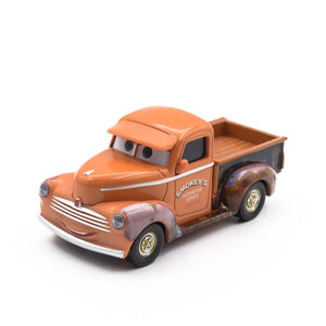 1:55 Disney Pixar Cars 3 2 Metal Diecast Car Toy Lightning McQueen Jackson Storm Combine Harvester Bulldozer Kids Toy Car Gift