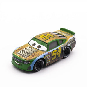 1:55 Disney Pixar Cars 3 2 Metal Diecast Car Toy Lightning McQueen Jackson Storm Combine Harvester Bulldozer Kids Toy Car Gift