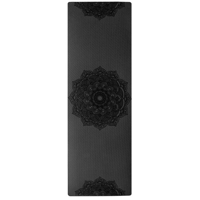 Non-slip TPE Yoga Mats For Fitness Pilates Gym Exercise Sport