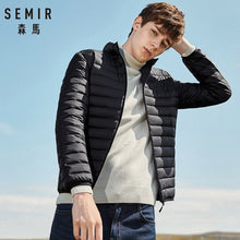 Load image into Gallery viewer, SEMIR 2019 Down Jacket Men Winter Portability Warm 90% White Duck Down Hooded Man Coat jaqueta masculino chaqueta hombre