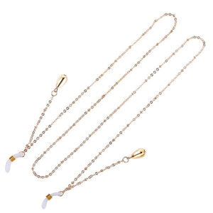 1PCs Women Fashion Pearls Sunglasses Chains Gold Eyeglasses Chains Sunglasses Holder Necklace Eyewear Retainer Accessories