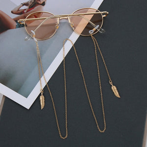 1PCs Women Fashion Pearls Sunglasses Chains Gold Eyeglasses Chains Sunglasses Holder Necklace Eyewear Retainer Accessories