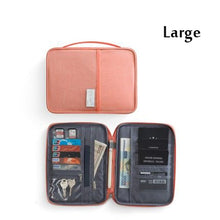 Load image into Gallery viewer, Hot Travel Wallet Family Passport Holder Creative Waterproof Document Case Organizer Travel accessories Document Bag Cardholder