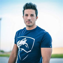 Load image into Gallery viewer, Bodybuilding Fitness Sport Running Man Cotton Short Sleeve T-shirt Gym Training Men Muscle Tight Fitness T Shirt Tees Tops