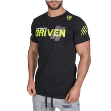 Load image into Gallery viewer, Bodybuilding Fitness Sport Running Man Cotton Short Sleeve T-shirt Gym Training Men Muscle Tight Fitness T Shirt Tees Tops