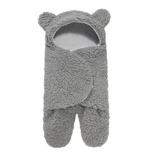 Load image into Gallery viewer, 0-6 Months Autumn Baby Sleeping Bag Envelope For Newborn Baby Winter Swaddle Blanket Wrap Cute Sleeping Bags Solid Baby Bedding