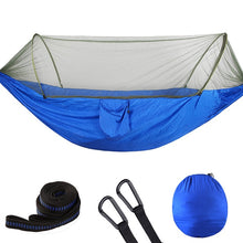 Load image into Gallery viewer, 2020 Camping Hammock with Mosquito Net Pop-Up Light Portable Outdoor Parachute Hammocks Swing Sleeping Hammock Camping Stuff