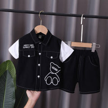 Load image into Gallery viewer, New Summer Kids Clothes Boys Costume Sets Short-Sleeve T-shirt &amp; Shorts Sports Suit Children Clothing Boy Sets 1 2 3 4 Years Old