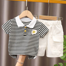 Load image into Gallery viewer, New Summer Kids Clothes Boys Costume Sets Short-Sleeve T-shirt &amp; Shorts Sports Suit Children Clothing Boy Sets 1 2 3 4 Years Old