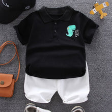 Load image into Gallery viewer, New Summer Kids Clothes Boys Costume Sets Short-Sleeve T-shirt &amp; Shorts Sports Suit Children Clothing Boy Sets 1 2 3 4 Years Old