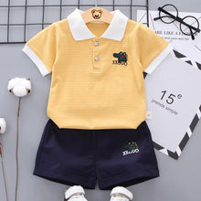 Load image into Gallery viewer, New Summer Kids Clothes Boys Costume Sets Short-Sleeve T-shirt &amp; Shorts Sports Suit Children Clothing Boy Sets 1 2 3 4 Years Old