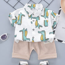 Load image into Gallery viewer, New Summer Kids Clothes Boys Costume Sets Short-Sleeve T-shirt &amp; Shorts Sports Suit Children Clothing Boy Sets 1 2 3 4 Years Old