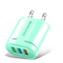 Load image into Gallery viewer, usb fast charger quick charge 3.0 4.0 universal wall mobile phone tablet chargers for iphone 11 samsung huawei charging charger