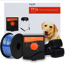 Load image into Gallery viewer, TP16 Pet Dog Electric Fence System Rechargeable Waterproof Shock Adjustable Dog Training Collar Electronic Pet Fencing System